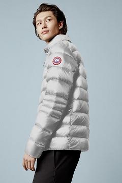 Chamarras Canada Goose Hombre Mexico - Crofton Chaqueta De Plumas Blancos GA9802317